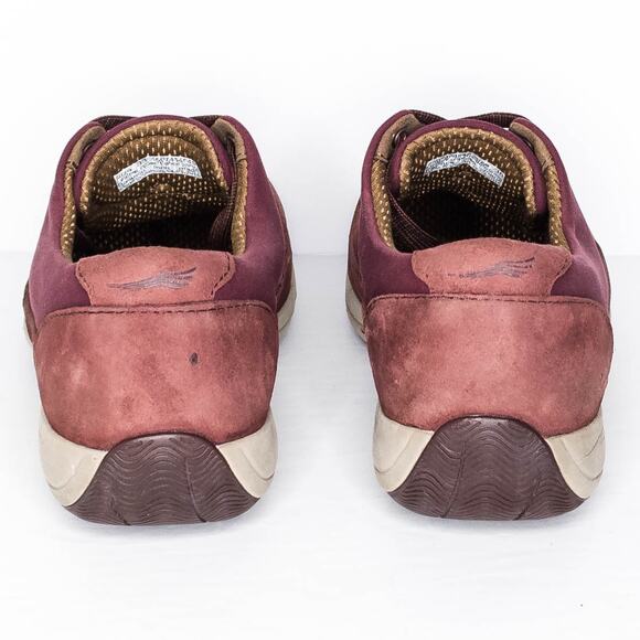 Dansko Women's Hayden Sneaker Suede Walking Shoes Suede Burgundy Size 7.5 8 | AB - Picture 4 of 6